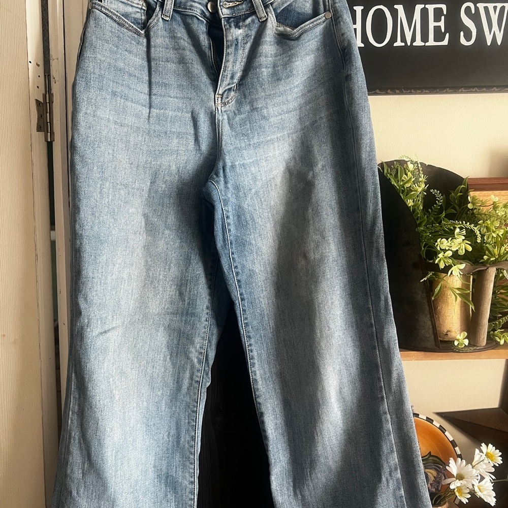 Judy Blue Light Blue Flare Jeans